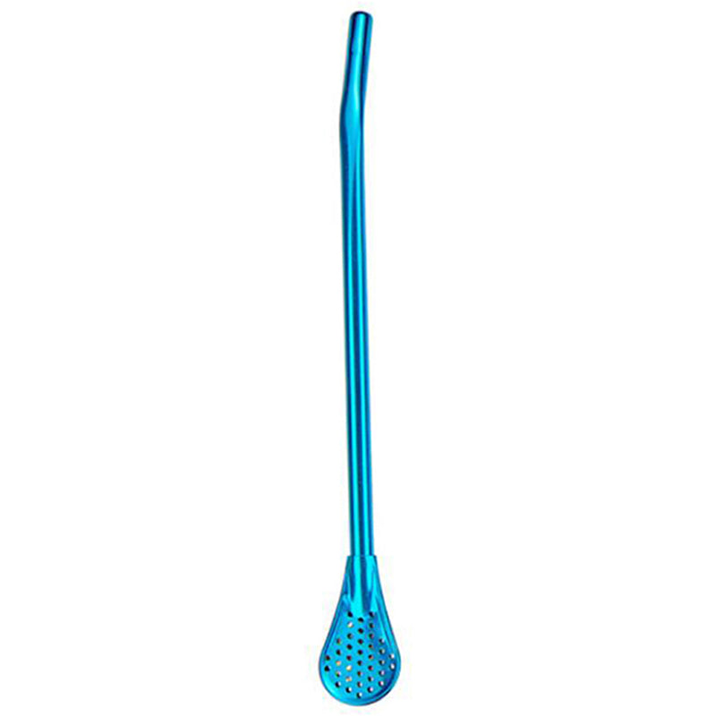 Stirring Spoon With Stainless Steel Filter Straw Kitchenile