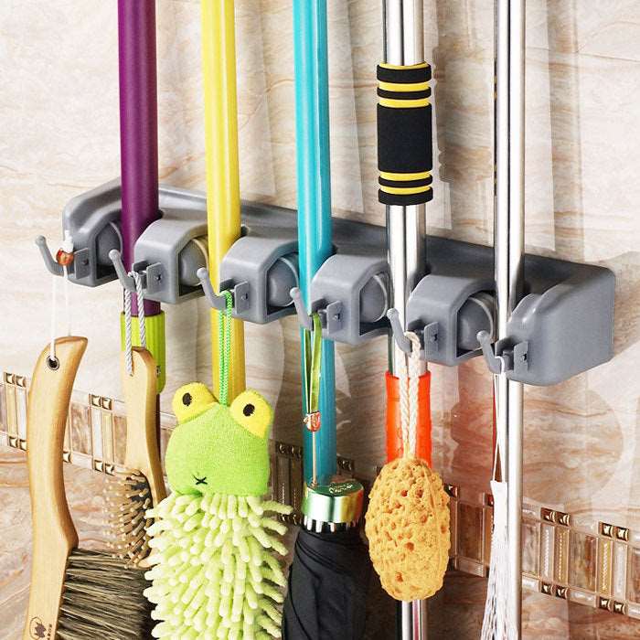 Mop and broom hanger Kitchenile