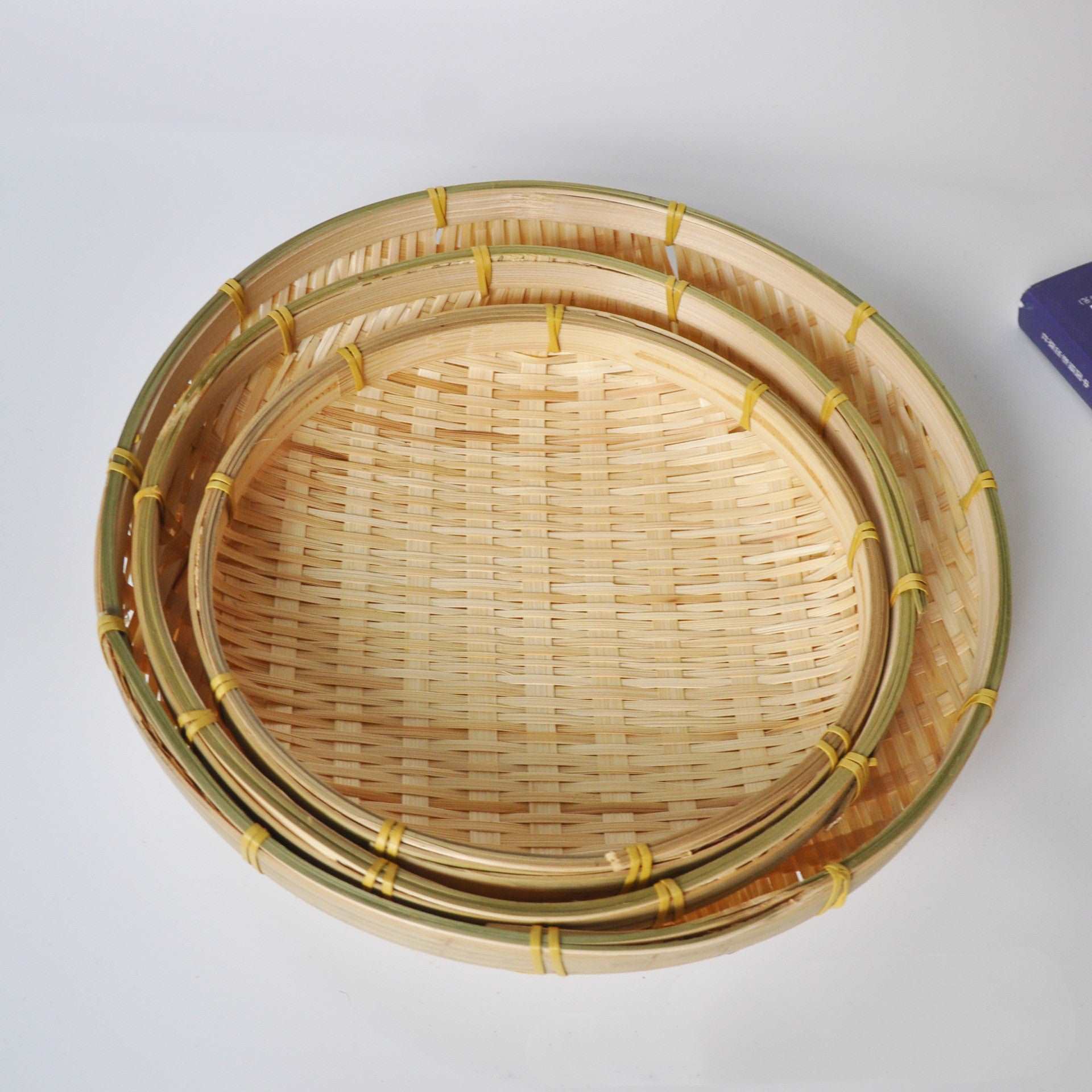 Handmade Bamboo Weaving Crafts Bamboo Sieve Kitchenile