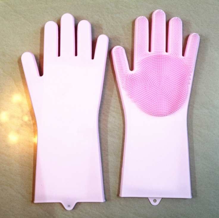 Silicone dishwashing gloves Kitchenile