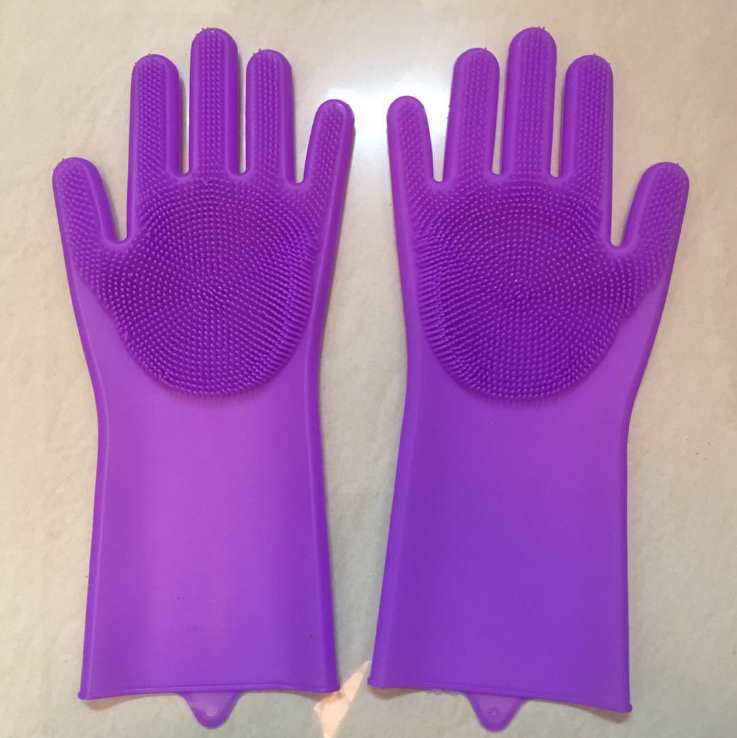 Silicone dishwashing gloves Kitchenile
