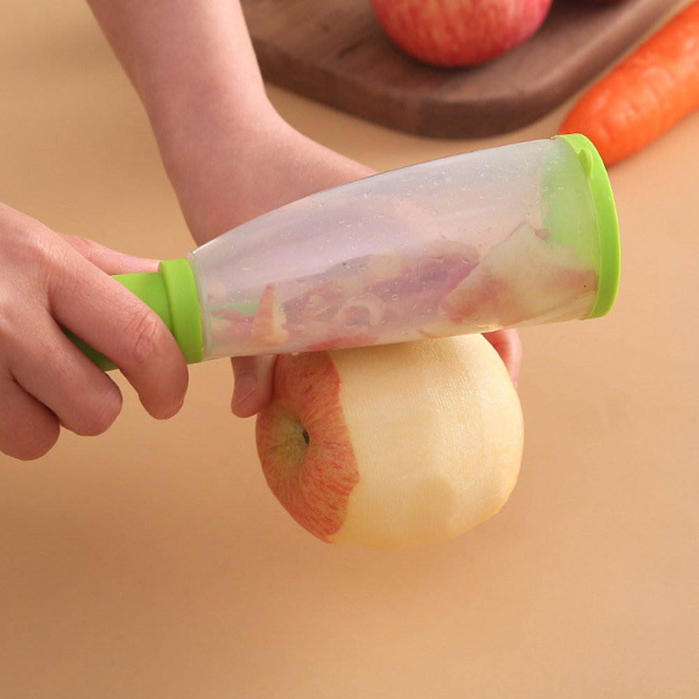 Peeling knife with container Kitchenile