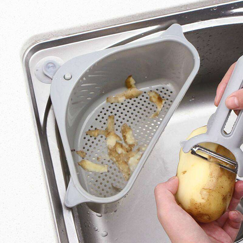 Dishwashing Sponge Sink Drain Rack Kitchenile