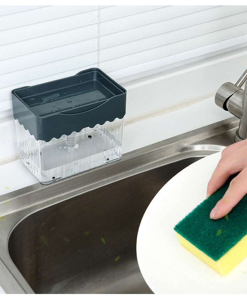 Scouring Pad with Bowl Kitchenile