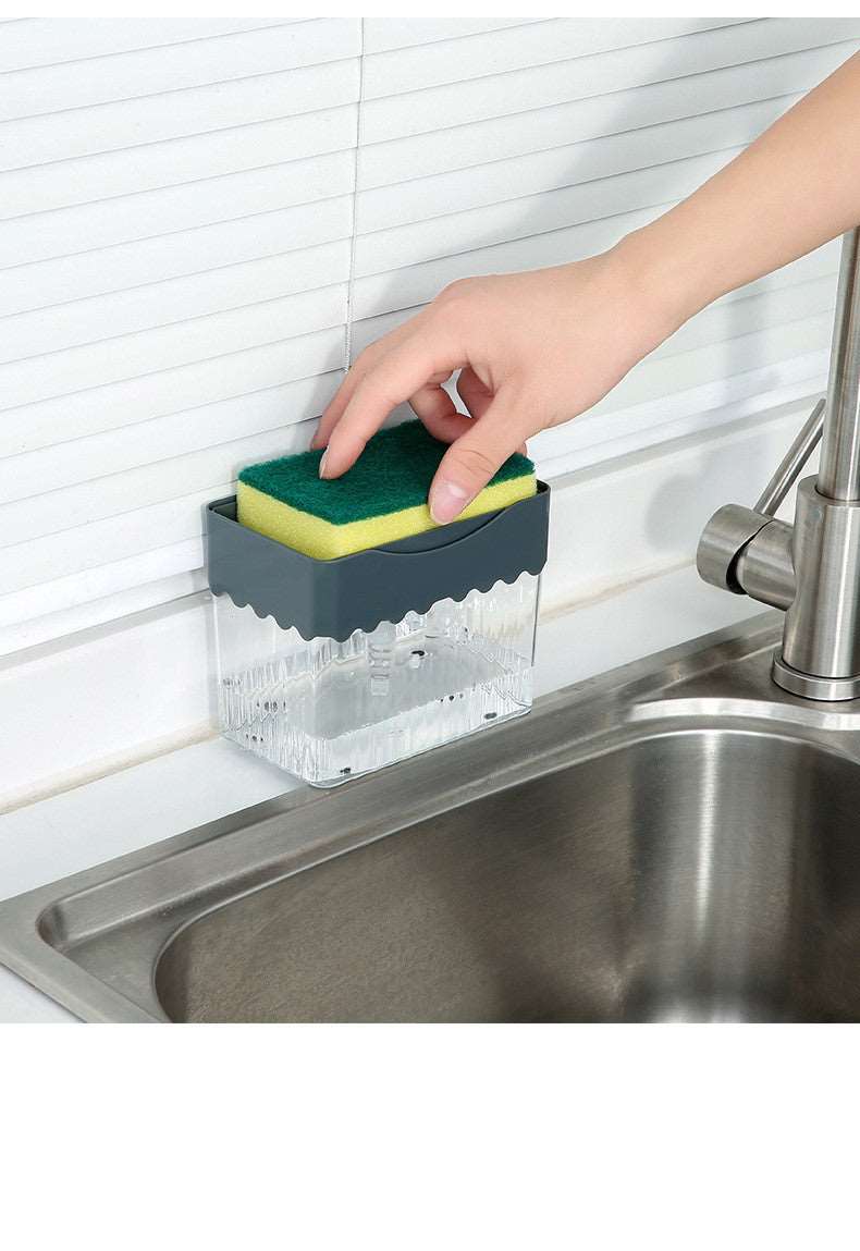 Scouring Pad with Bowl Kitchenile